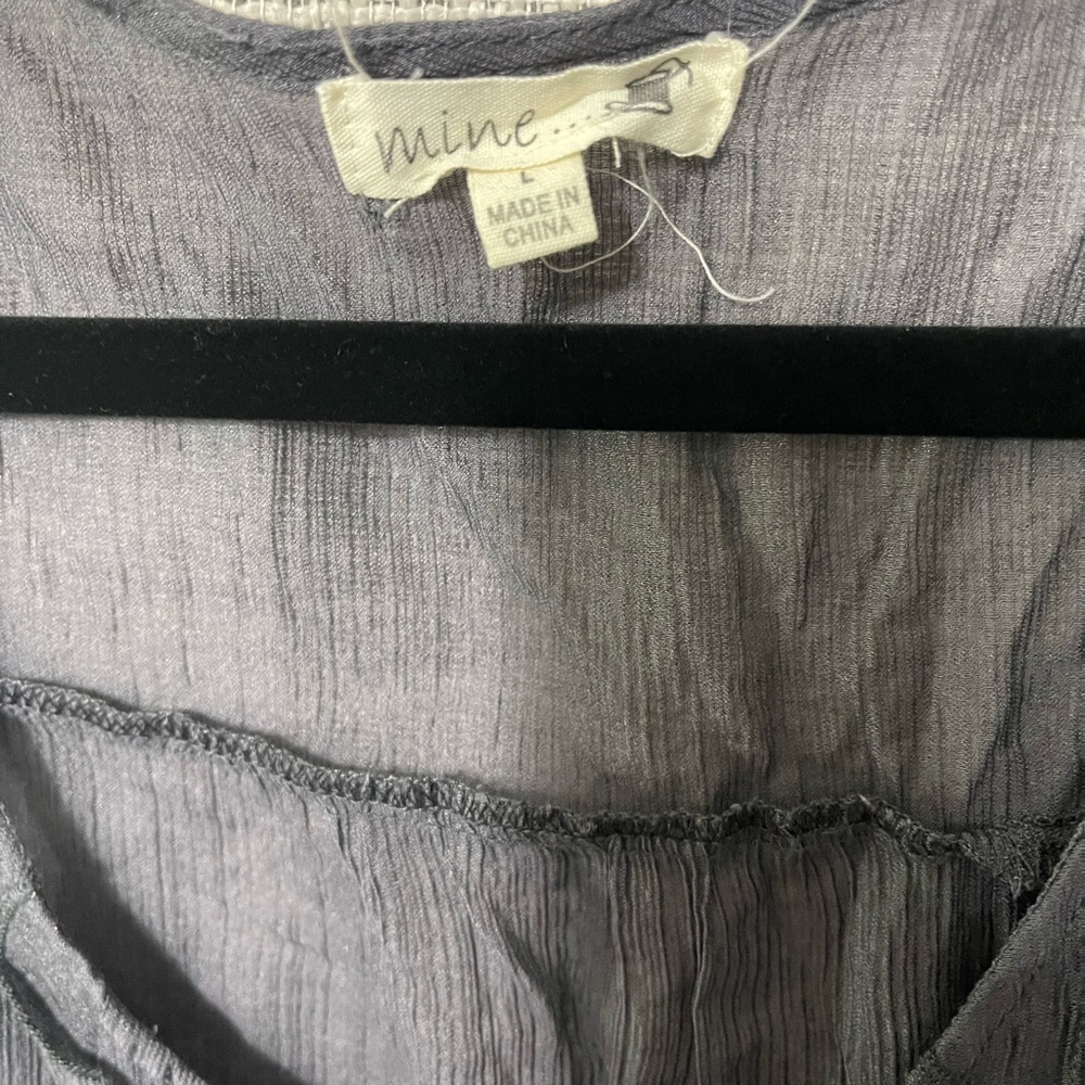 Ruffle front tank, bohemian style tank - Picture 6 of 10